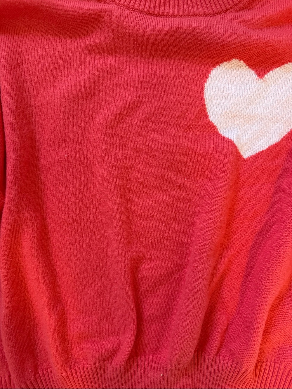 Z Supply red heart sweater - Picture 2 of 3